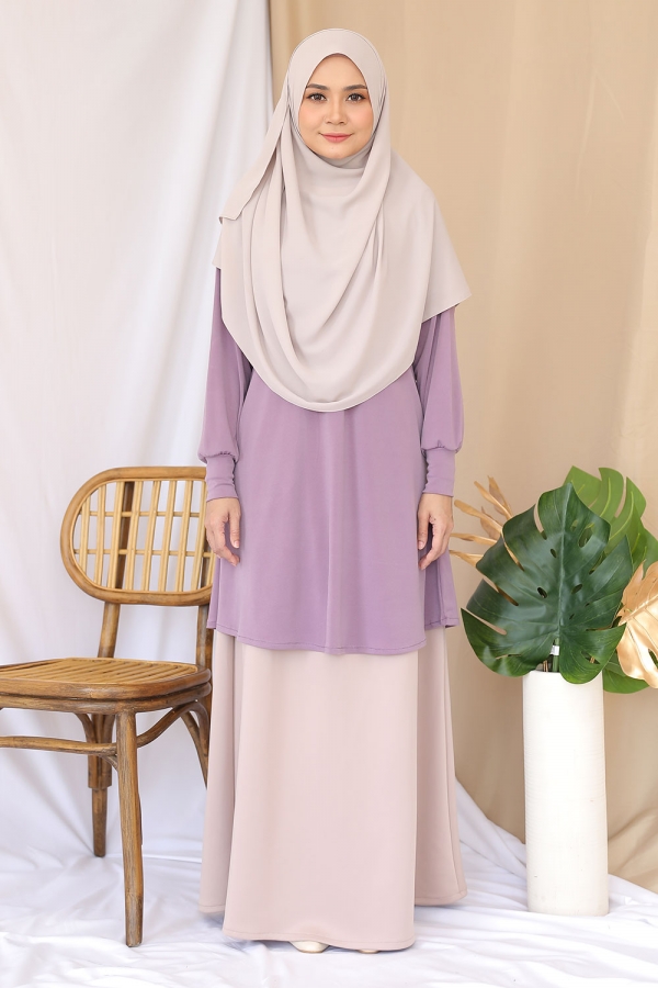 Luna Blouse - Lavender